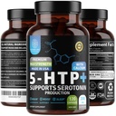 N1N Premium 5-HTP 200 mg Plusuba, Griffonia Tohumksiyonu, GMO ve Gluten Free, 120 Caps