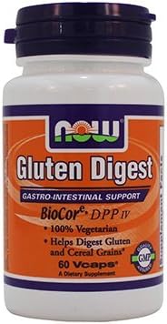Şimdi Gıdalar: Gluten Digest Gastro Intestinal Support, 60 vcaps (2 paket)