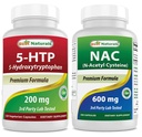 En İyi Doğallar 5HTP 200 mg & NAC - N Acetyl Cysteine 600 mg