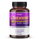 Sotalix L-Theanine Supplement with Ashwagandha 5-HTP + Rhodiola - Focus & Memory, Restore & Relax, Sleep Quality - USA Made & Tested (150)