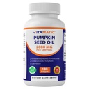 Vitamatic Pumpkin Seed Oil 2000mg κάψουλες Softgel ανά υπηρεσία - 180 Softgels - 1000mg ανά softgel