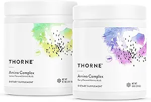 THORNE - Amino Complex Bundle - Προωθεί Lean μυϊκή μάζα και την παραγωγή ενέργειας - Λεμόνι & Berry Γεύσεις