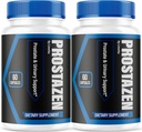 (2 Pack) Κάψουλες Prostazen - Επίσημη συμπλήρωμα χάπια Prostazen για τους άνδρες, όλα τα φυσικά Premium Prostazen Plus για τους άνδρες, Advanced Υποστήριξη φυσική Formula Prostazen κριτική, 120 κάψουλες για 2 μήνες