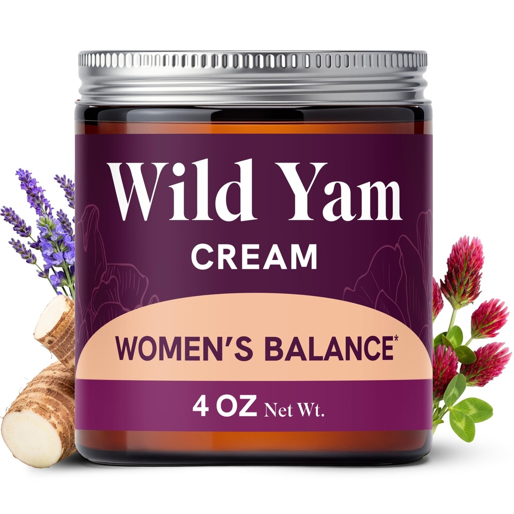 Wild Yam Κρέμα για την ισορροπία ορμονών 