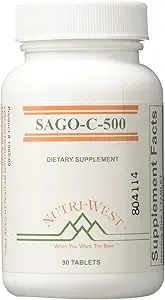 Nutri-West - Σαγό-C-500 90 Tabletισκία