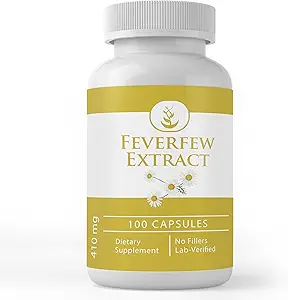 Pure Original Materialss Firefew Extract (100 Capsules) Her zaman Pure, No Wordss Or Fillers, Lab Onaylandı