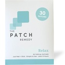 Patch Remedy Relax Patch | L-Theanine, Lemon Balm, Valerian, Ashwagandha, Passionflower | 30 Patches