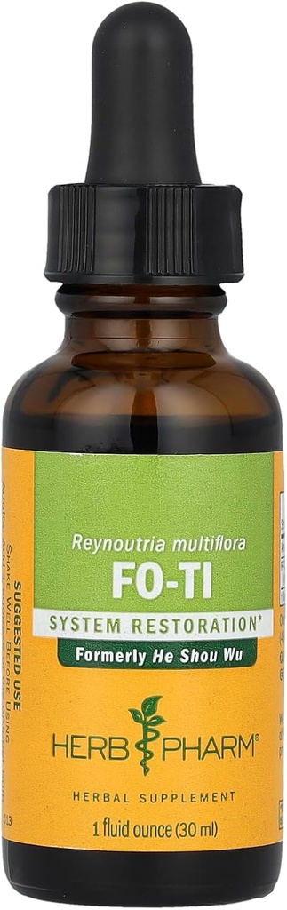 Herb Pharm He (Ho) Shou Wu υγρό εκχύλισμα για την υποστήριξη του μυοσκελετικού συστήματος - 1 ουγγιά