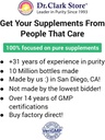 Dr. Clark Glutathione Reduced Antioxidant Supplement, 500 MG, 60 Capsule