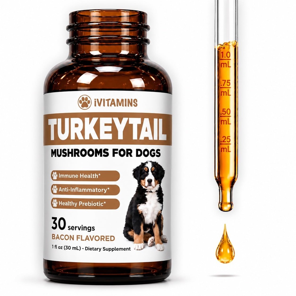 Turkey Tail Mushroom for Dogs 