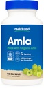 Nutricost Amla 1000 mg, 120 Vegetarian Capsules - CCOF Organik, Non-GMO, Gluten Free, 60 Hizmetler
