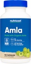Nutricost Amla 1000mg, 120 Vegetarian Capsules - CCOF Certified Made with Organic, Non-GMO, Gluten Free, 60 Servings
