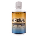 Sıvı Chelated Minerals - Organik Humic Fulvic Mineralleri - 72+ Plant-Based Mineraller, 20 Temel Amino Asit -% 100 Doğal - 1 Ay Supply, 32 s. oz z.