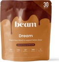 Beam Dream Sleep Toz, L-Theanine, Apigenin, Reishi ve Magnezyum, Üçüncü Parti Derin Uyku, Rahatlama ve Kurtarma için Doğal Uyku Desteği Test Edildi, 30 Hizmet