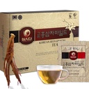 SAMSIDAE Koreli Panax Red Reality Instant Tea, 50 Sachets Box, Kan Circulation, Fikri Performanslar ve Hafızayı Geliştirin, Enerji Üretiyor