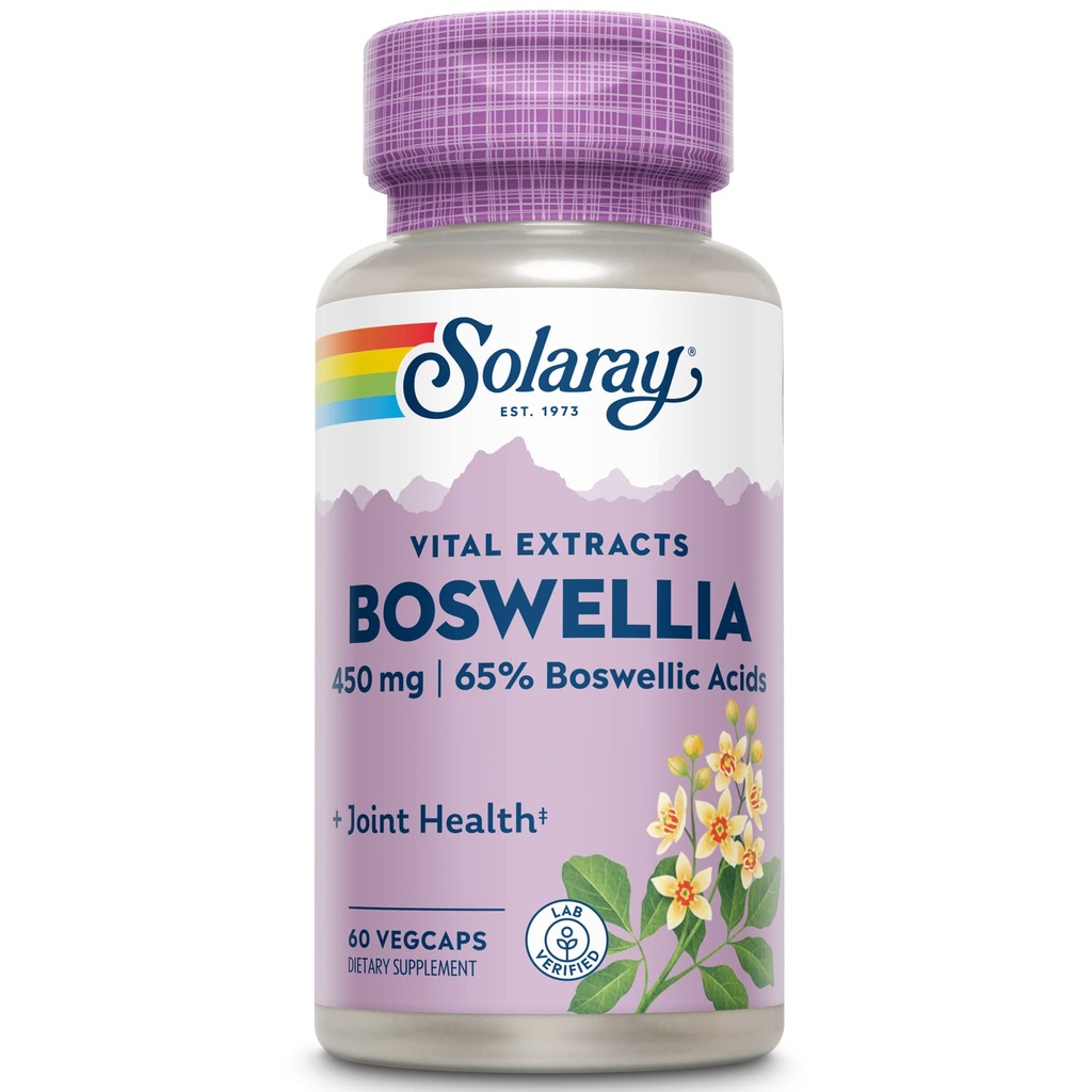 SOLARAY Garantili Potency Boswelliahopper 450 mg VCapsules | 60 Kont
