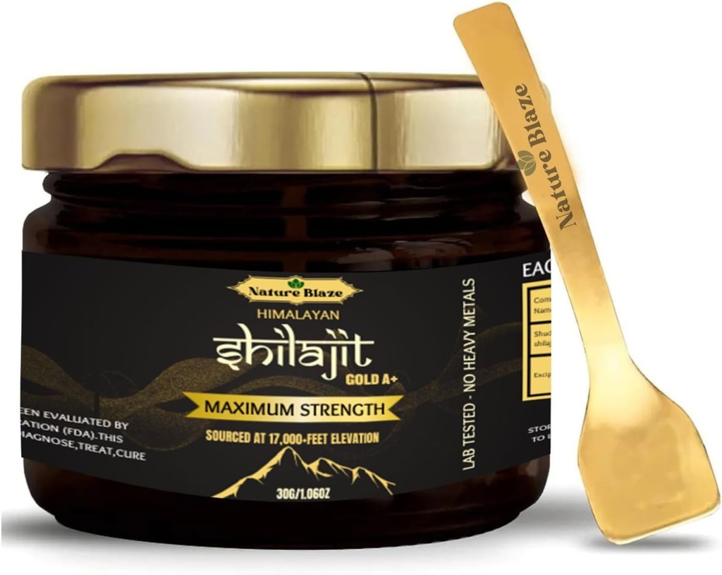 Αμιγής φυσική σιλατζίτ Resin για άνδρες και γυναίκες για την ενίσχυση της ενέργειας & ανοσοποιητική υποστήριξη (30Gm/1.0 ουγγιά)