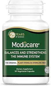 Moducare Daily Immune Support, Plant Sterol Diyetary Supplement, 90 Vegetarian Capsules (Pazar Mayıs Vary)