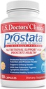 U.S. Doktorlar Klinik Prostata - Klinik olarak Erkekler için Proven Prostate Supplement - Urinary Tract & Bladder Support - Saw Palmetto, Vitamin E, Riley Seed - USAd- 60 Capsules[20-Day Supply]