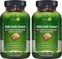 Irwin Naturals Daily Gentle Cleanse - 60 Liquid Soft-Gels, Pack of 2 - Triphala
