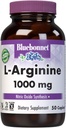 Bluebonnet Beslenme L-Arginine 1000 mg, Free-Form Asit, Nitrik Oksit Precursor, Gluten-Free, Non-GMO, Kosher sertifikalı, Vegan, 50 Caplets, 50 Hizmet