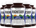 Farm Haven Magnezyum Glycinate & Malate Kompleksi D3,% 100 Chelated for Max Abors, Vegan – Bone Health, Nerves, Muscles, 600 Capsules, 300 Days