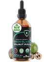 Zenmen Organic Green Black Walnut Hull Tincture - Υψηλή δυναμική φόρμουλα για την ανοσοποίηση και την πηγή των αντιοξειδωτικών - 2,32 oz / 60ml, Vegan, Κατασκευάζεται στις ΗΠΑ