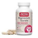 Jarrow Formulas Magnezyum Taurate, Dietary Supplement, Supports Cardio and Bone Health, 300 mg per Services, 90 Veggie Capsules, Up to a 30 Day Supply