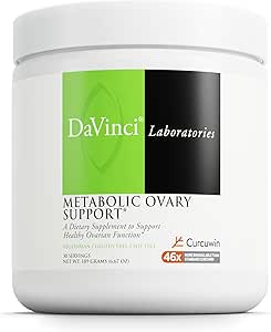 DAVINCI Laboratories - Metabolic Ovary Support - A Dietary Supplement to Support Healthy Ovarian Function and Metabolism Vegetarian, Gluten-Free, Soy-Free - 30 Servings - 6.67 Oz