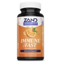 ZAND Immunity Immune Fast Zesty Orange Chewables - συμπλήρωμα υποστήριξης του ανοσοποιητικού w/Epicor Fermented Yeast, Βιταμίνη C 1000mg, Ψευδάργυρος, Echinacea - Μη ΓΤΟ, Vegan, Χωρίς γλουτένη, 60-Ημέρες Εγγύηση, 10 Μερίδες