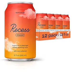 Ανάπαυλα Μαγνήσιο & Adaptogen Drink, Relaxation Beverage, 12 Ουγγιά (Blood Orange, 12 πακέτο)