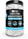 Saf Orijinal Malzemeler Kreatine Monohidrat (730 Capsules) Magnezyum Or Rice Fillers, Always Pure, Lab TY