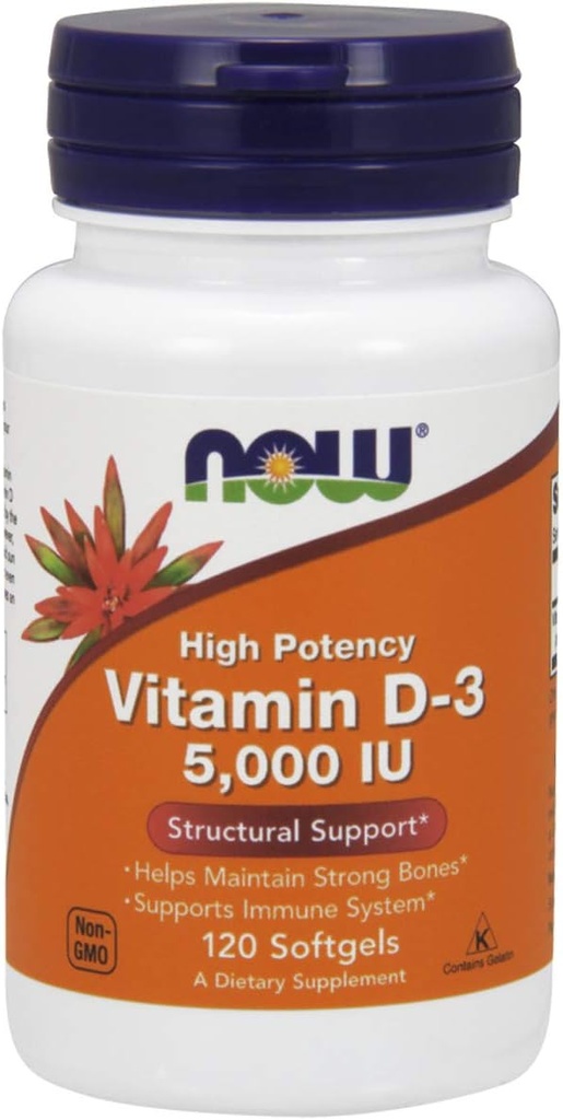 D Vitamin-3 5.000 IU,120 Softgels