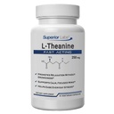 Superior Labs L- Theanine 250 mg Κάψουλες, Αμιγής μη ΓΤΟ Suntheanine, Filler-free, Προωθεί την ανακούφιση χαλάρωσης & στρες, Υποστηρίζει τον υγιή ύπνο, Βελτιωμένη εστίαση και προσοχή, Υψηλή απορρόφηση, 90 Veg Caps