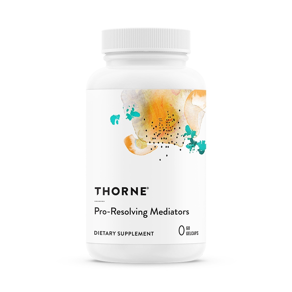 THORNE - υπέρ της επίλυσης διαμεσολαβητές - Συνδυάζει προ της επίλυσης διαμεσολαβητές με EPA και DHA - Υποστηρίζει μια ισορροπημένη απόκριση και υγιή δομή του εγκεφάλου * - 60 Gelcaps