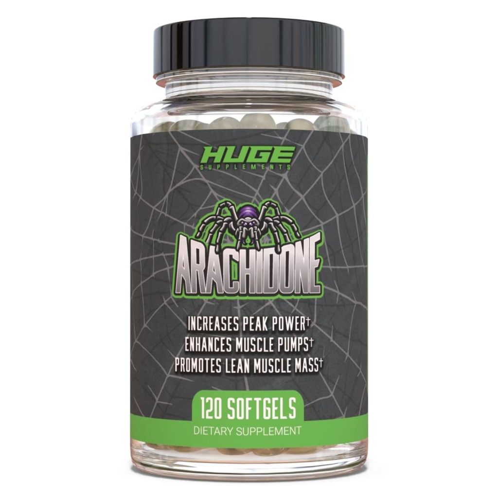 Büyük Supplements Arachidone, Arachidonic Asit Supplement, Lean Mass & Artan Güçlü, En yüksek 1000 mg Per Servis, 120 Softgels