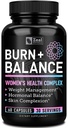 Zeal Naturals Kilo Kayıp Kadınlar için Destek + Günlük Denge Vitaminleri (Iron, Vitamin D, Setria®, Folate) Premium Diyet Support Pills for Women+ Multivitamin ve Hormon Destek