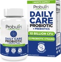 Probulin Daily Care Probiotic Supplement, Digestive, Gut, and Immune Health Support Capsules for Men and Women, 10 Billion CFU, Vegan, 30 Count Bottle