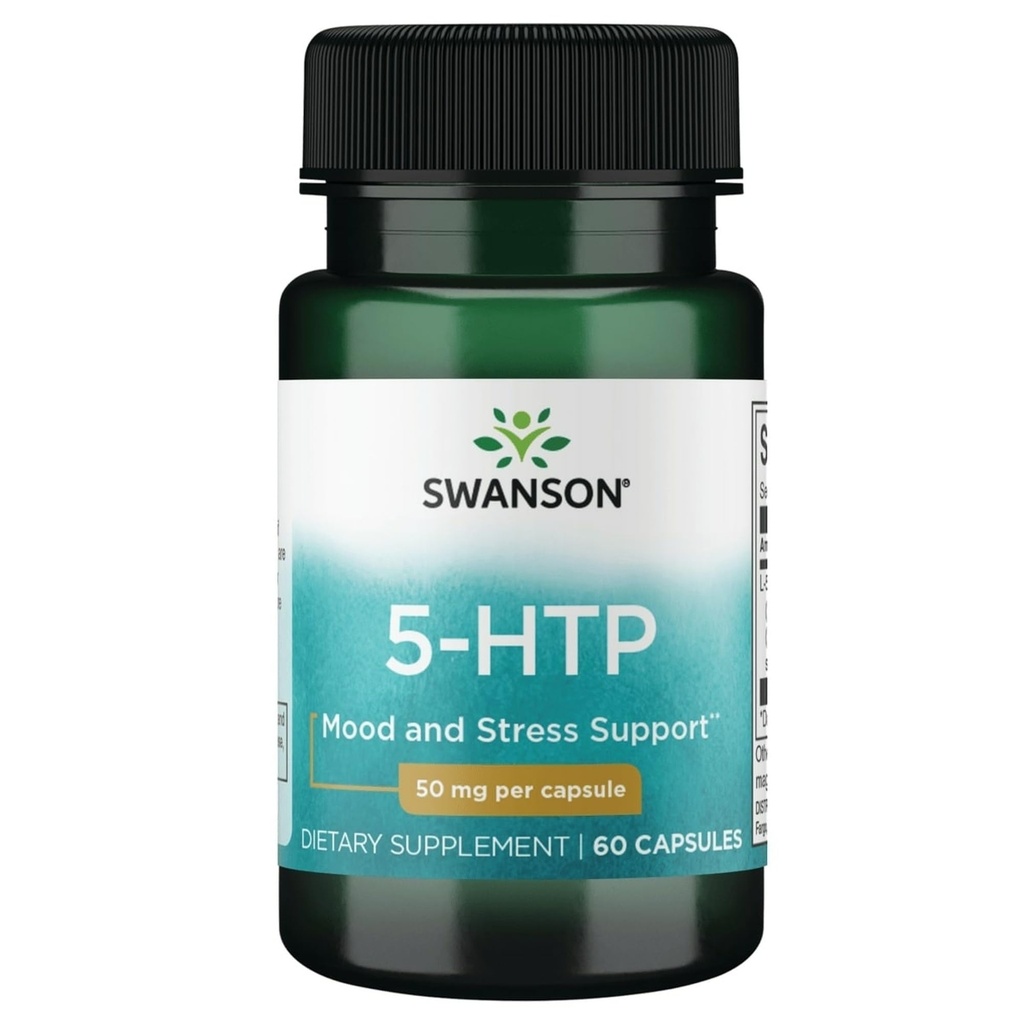 Swanson Premium Amino Asit 5-Htp - Ekstra Güç - 50 Milligram