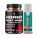 Boyy Goat Weed for Men - Ekstra Güçlü Erkek Supplement ve Lidoka Desensit Topical Spray Climax Control for Longer Lasting Performance - Boost Endurance and Stamina Fast Acting