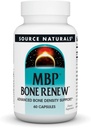 Source Naturals MBP Ανανέωση οστών, πρωτεΐνη γάλακτος για προηγμένη υποστήριξη πυκνότητας* - 60 κάψουλες