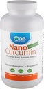 One Planet Nutrition Nano Curcumin 500 mg Veggie Κάψουλες (120 Σερβιέτες), Nano για υψηλή απορρόφηση, Υποστηρίζει την Ανοσολογική Υγεία, Μη ΓΤΟ, Vegan, Χωρίς Γλουτένη
