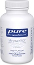 Pure Encapsulations Mineral 650 Without Copper & Iron | Hassas Chelated|Minerals | 180 Capsules