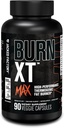 Jacked Factory Burn-XT Max - Υψηλής απόδοσης θερμογόνος καύση λίπους & όρεξη Καταπιεστικό για απώλεια βάρους w/PurCaf οργανική καφεΐνη, MitoBurn, πράσινο τσάι, Acetyl L καρνιτίνη & Περισσότερα - 90 κάψουλες