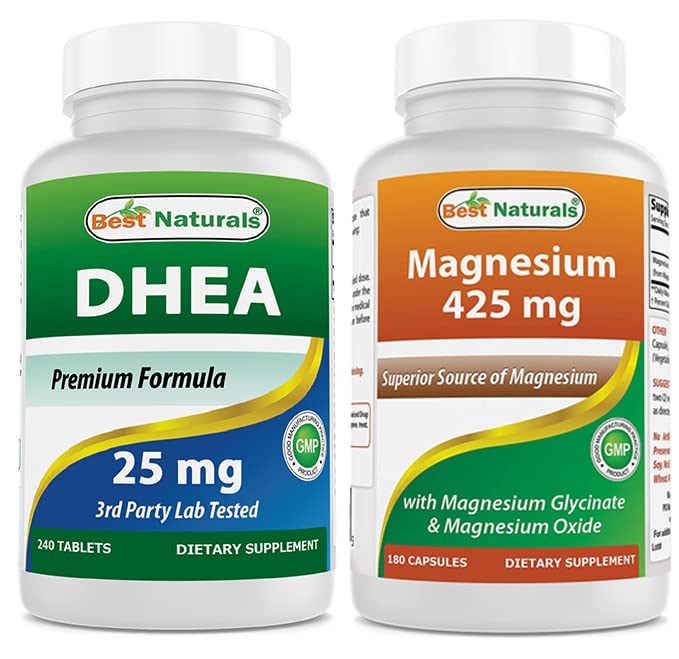 En İyi Doğallar DHEA 100 mg & Glycinate 425 mg