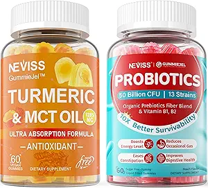 Turmeric Gummies 1000 mg + Sugar Free Probiyotiks Gummies