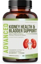 Kidney Cleanse Detox & Repair and Bladder Support- Συμπλήρωμα υποστήριξης νεφρών για την αποκατάσταση νεφρών με Chanca Piedra, Cranberry, Juniper μούρα για το νεφρό Detox και Bladder Health.60 Ημέρα προσφοράς