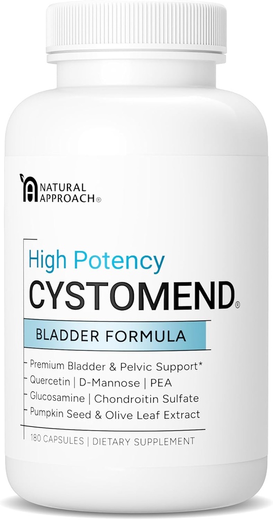 Bladder & Pelvic Discomfort Formula (High Potency) - Destekler Daha Az Flares & Urgency* - Kadınlar ve Erkekler için Premium Bladder Destek - ABD Üretilmiş ve Üçüncü Taraf Test Edildi - 180 Capsules
