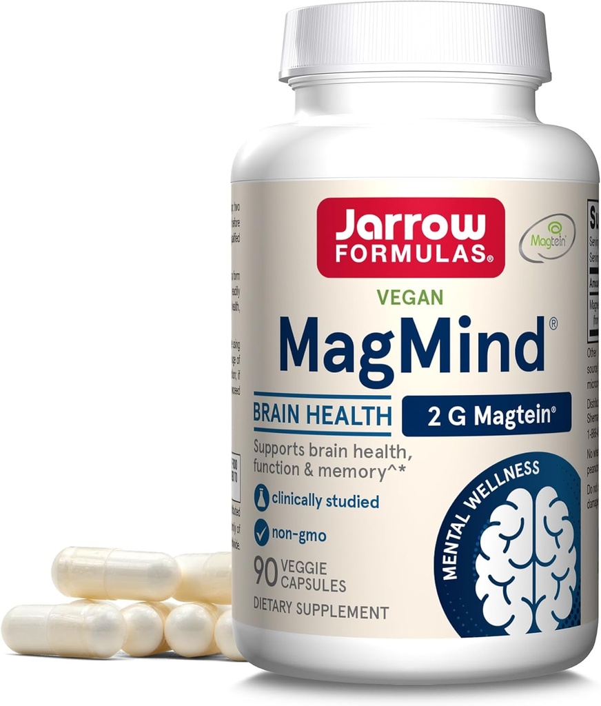 Jarrow Formulas Alpha GPC 300 mg Beyin Fonksiyonu Desteği ve MagMind Beyin Sağlık Kapsülleri