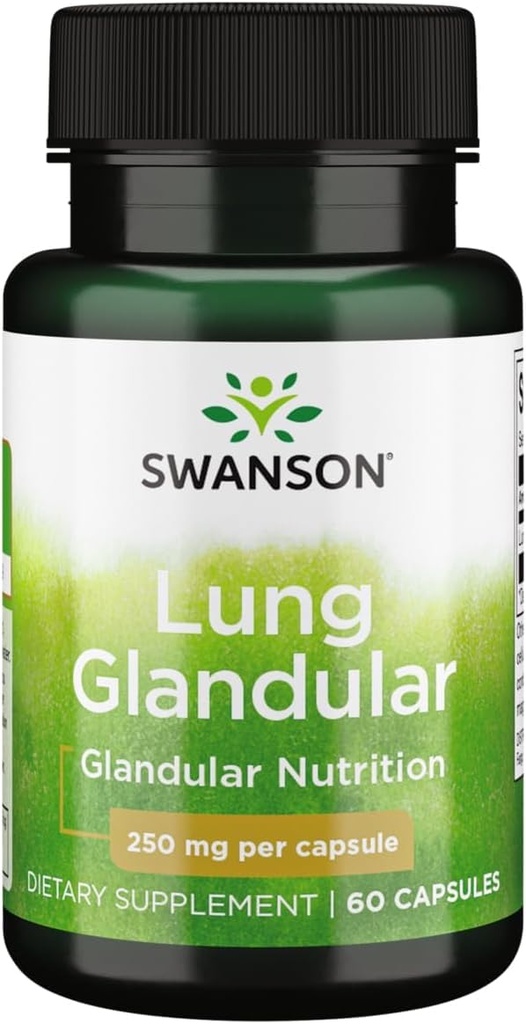 Swanson Raw Lung Glandular 250 Milligram